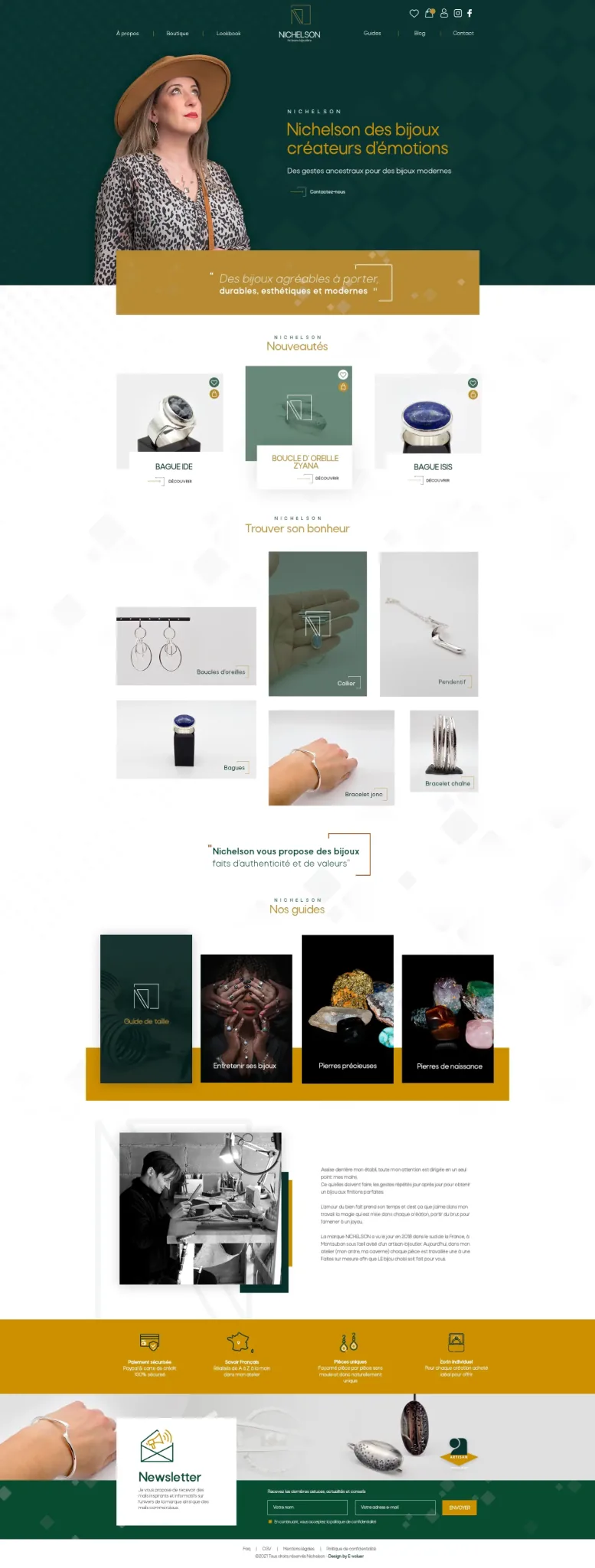Homepage Nichelson